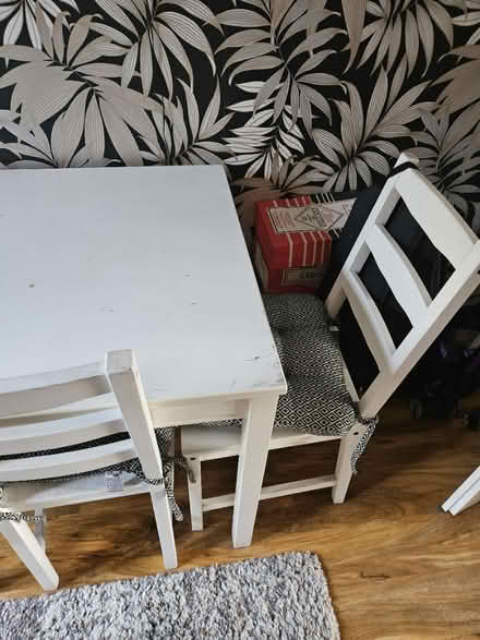 Photo of free Ikea table and 4 chairs (HU17 Beverly) #1