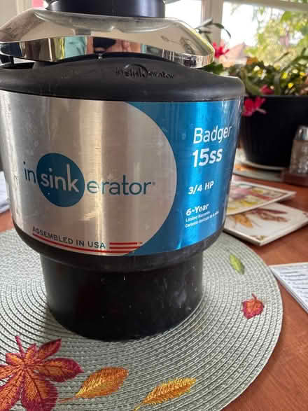 Photo of free Working garbage disposal (Nashua Crown Hill) #1