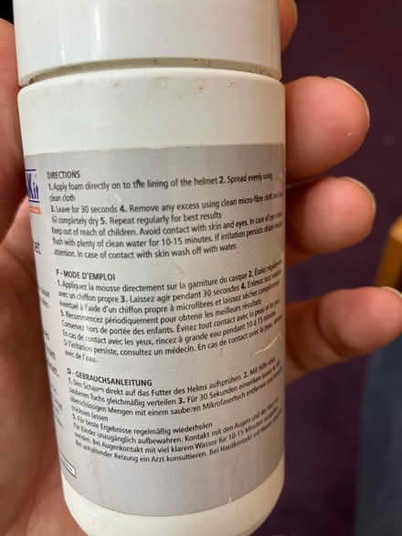 Photo of free Motorbike helmet cleaner (NW7 Bunns Lane) #2