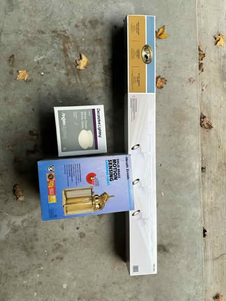 Photo of free 3 brand new light fixtures in box (Columbia, MD) #1