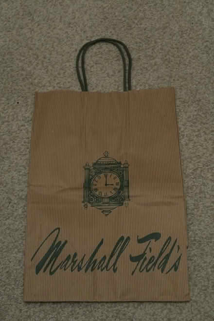 Photo of free Marshall Fields's paper bag (Prospect Hts) #1