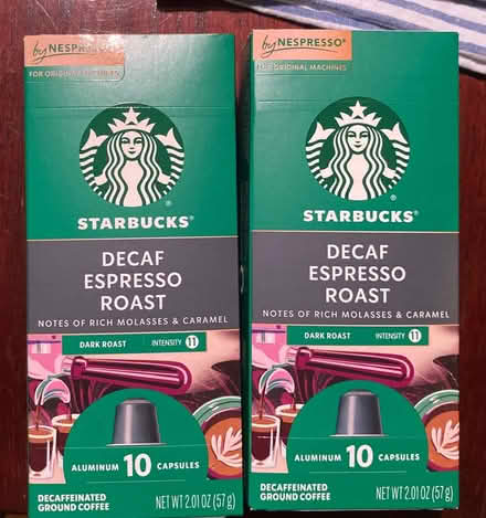 Photo of free Decaf Nespresso pods (Davis) #1