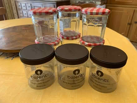 Photo of free Bonne Maman and Talenti contaners (Saratoga) #1