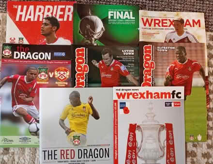 Photo of free Wrexham Programmes (wrexham ll13) #1