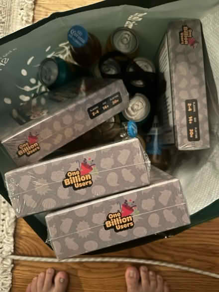 Photo of free Bag of NA beverages and card games (Upper Brookland) #1