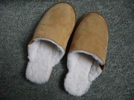 Photo of free Sheepskin Slippers Size 6 (Ware SG12) #1