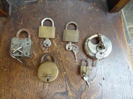 Photo of free Collection of padlocks (Nailsworth) #1