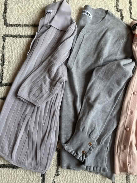 Photo of free 4 lightweight sweaters S-M (Rego Park) #3