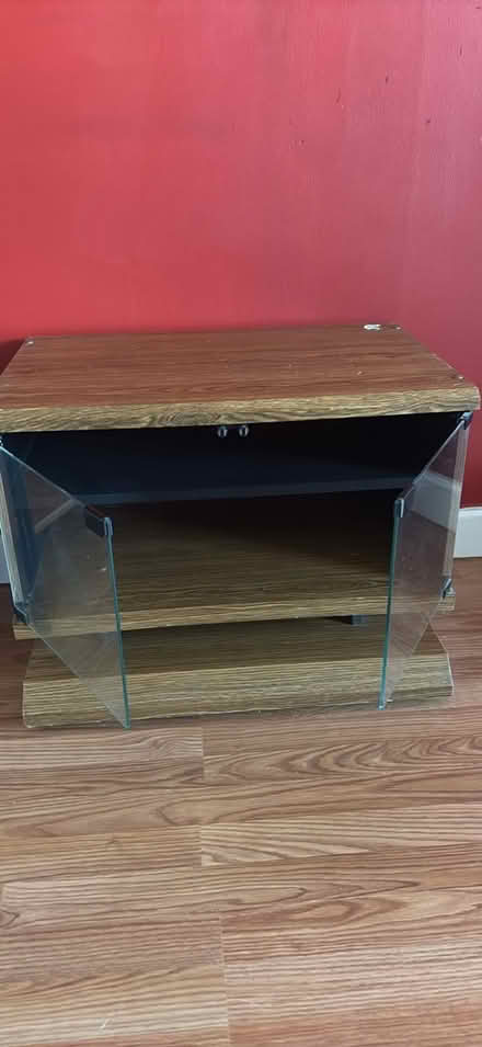 Photo of free Small cabinet with glass doors (North Arlington, NJ) #2