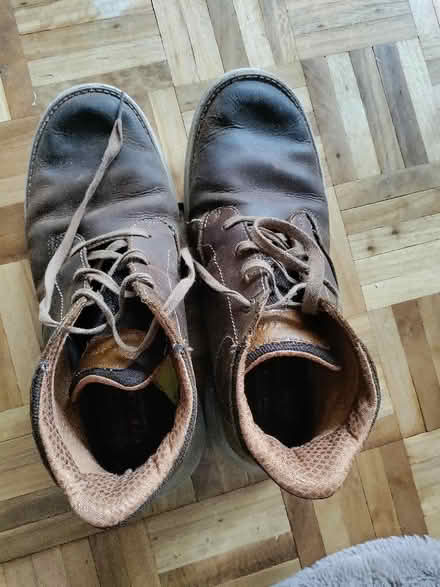 Photo of free Skechers leather shoes adult 11 (Bray SL6) #1