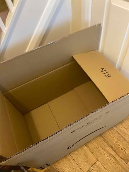 Photo of free 4 large cardboard boxes (Cheam Sutton SM3) #2
