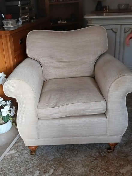 Photo of free Sofa and two chairs (Ferndown) #4
