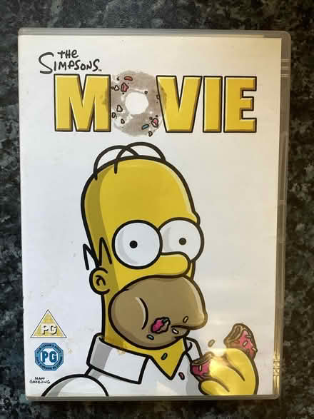Photo of free DVD- the Simpson movie (Boxted CO4) #1
