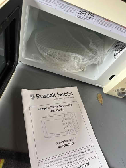 Photo of free Two Microwaves (Blue Anchor) #4