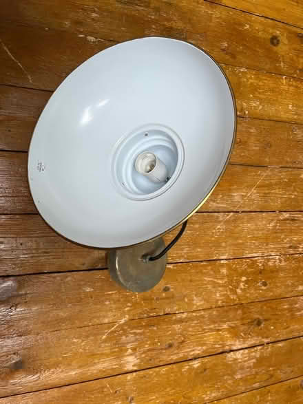 Photo of free Metal industrial style ceiling light fixture (Osney OX2) #2