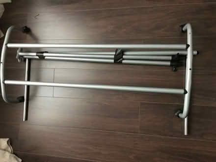 Photo of free Clothing rail on castors (N16) #1