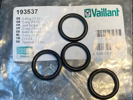 Photo of free Central heating boiler O-rings, misc bits (Bilton CV22) #4