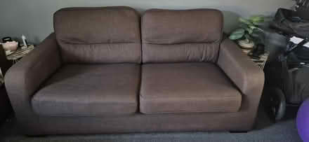 Photo of free Brown sofa (Edinburgh, EH4) #1