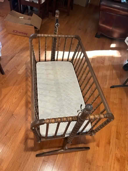 Photo of free Wooden baby cradle (Near Greer High school) #2
