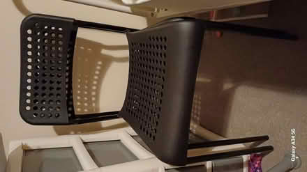 Photo of free 2 metal snd plastic chairs (HP3) #1