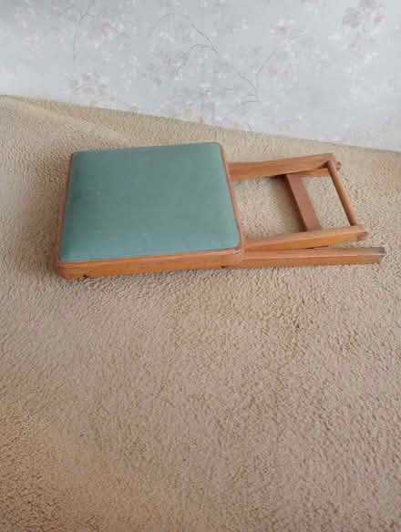 Photo of free Wooden stool (Clapham MK41) #2