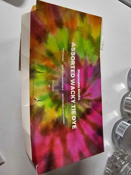 Photo of free Tie Dye Masks (Raritan Township/Ringoes) #1