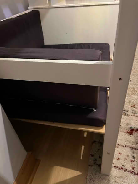 Photo of free High bed with desk and sofabed (Millhouses, S7) #4