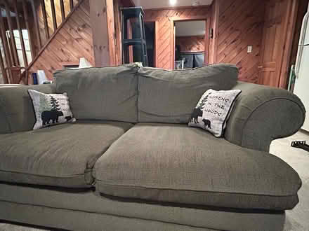 Photo of free Green la-z-boy loveseat (Lake Ariel PA area) #4