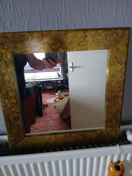 Photo of free Brown framed mirror (Little Chester DE1) #1