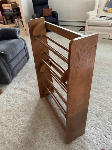 Photo of free Wood CD rack (just south of Baltimore Pike) #2