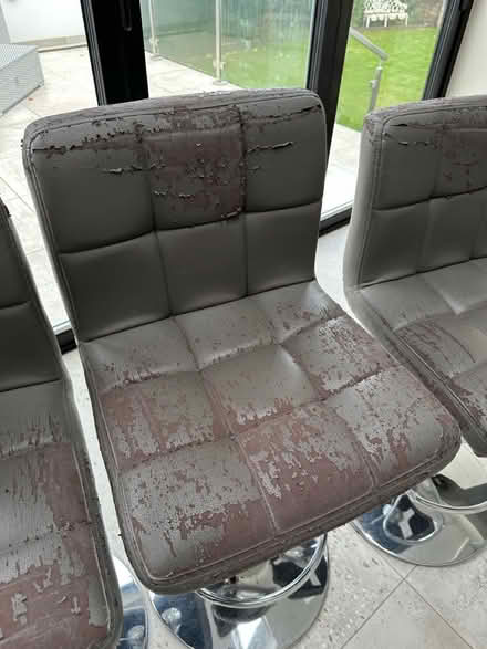 Photo of free Three Adjustable Bar stools Grey (CM12) #3