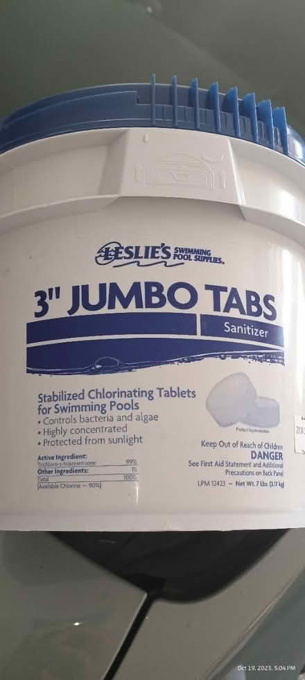 Photo of free Pool supplies (Bedford 76021) #2