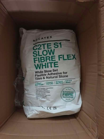 Photo of free Unopened 20kg bag of tile adhesive (Upton park, E6) #1