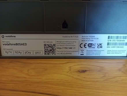 Photo of free Vodafone wi-fi router (Thornhill FK8) #4