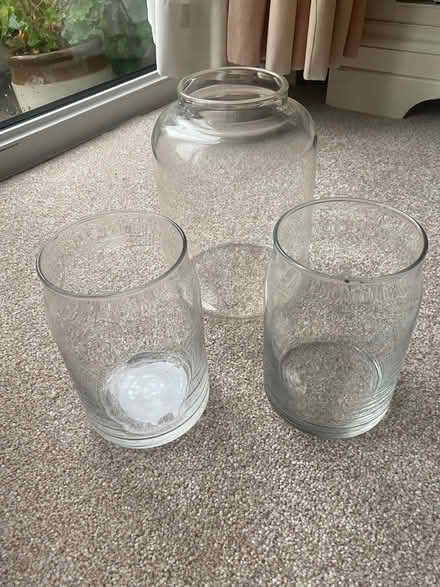 Photo of free Three glass jars (ST14) #1
