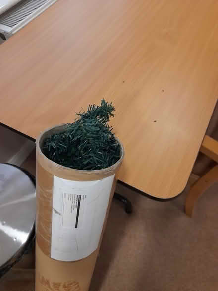 Photo of free Green fake Christmas Tree (East Croydon CR0) #1