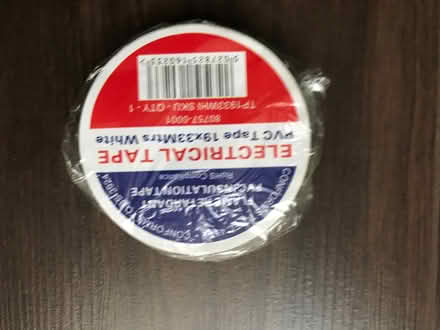 Photo of free Electrical tape - white (N16) #1