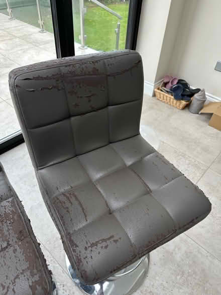 Photo of free Three Adjustable Bar stools Grey (CM12) #2