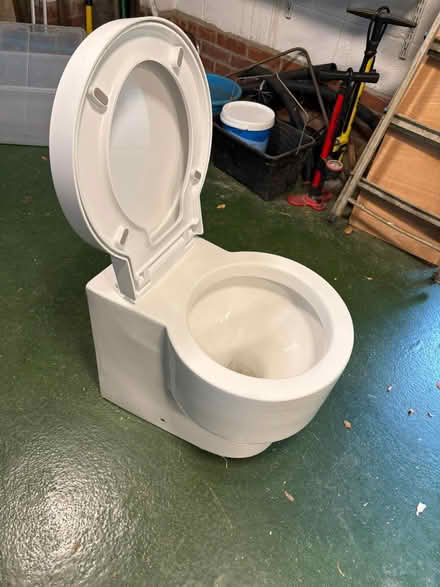 Photo of free Back to wall toilet in excellent condition, soft close seat (Wargrave RG10) #3