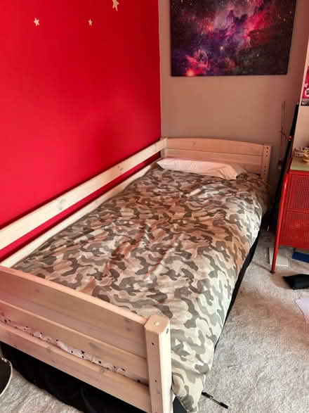 Photo of free Single white daybed frame only (Hornsey N8) #2