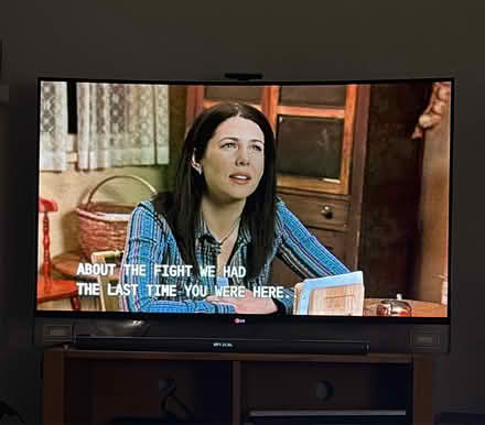 Photo of free LG 55” curved tv (Springfield CM2) #1