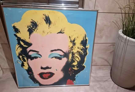 Photo of free Metal Framed Marilyn Monroe Print (WF4) #3