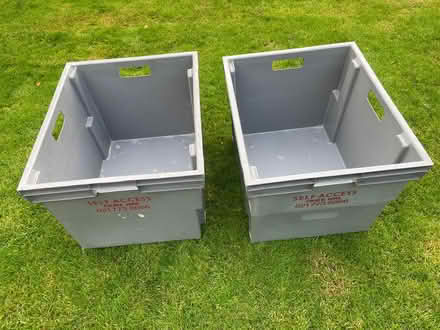 Photo of free 2 x large crates (LE16 9) #2