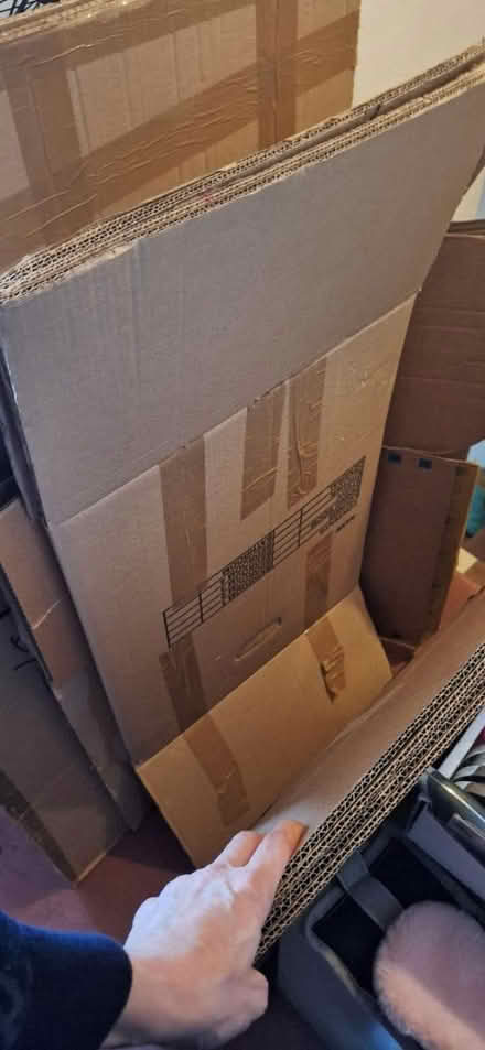 Photo of free Moving boxes (Welling DA16) #2