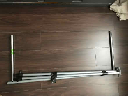 Photo of free Clothing rail on castors (N16) #2