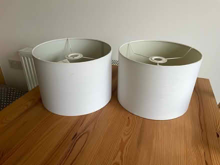 Photo of free 2 white ceiling lampshades (Katesgrove, Reading, RG2) #3