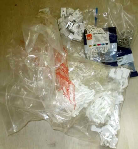 Photo of free Curtain track & fittings. Mostly new packets (Pebsham TN40) #1