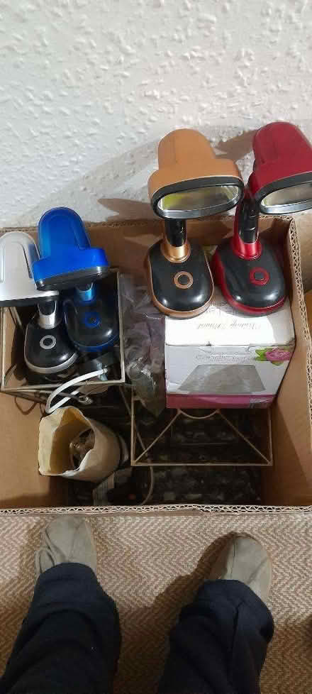 Photo of free Mixed small lamps (Wake Green B13) #1