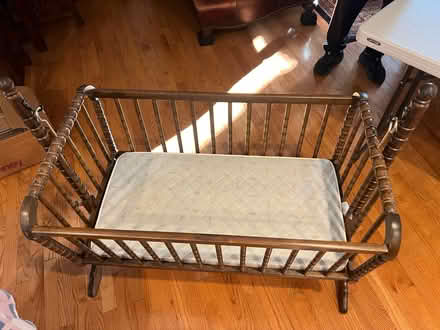 Photo of free Wooden baby cradle (Near Greer High school) #1