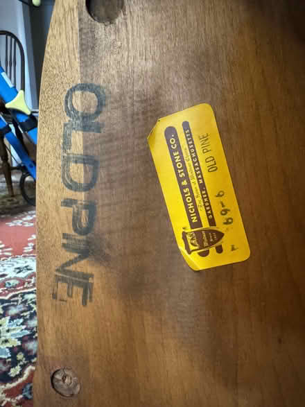 Photo of free Pretty wood rocker (just south of Baltimore Pike) #3